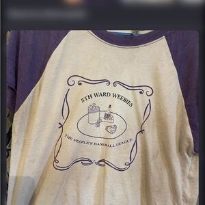 Rare 5th ward weebie baseball tee